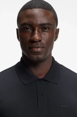 Regular-Fit Poloshirt mit Logo-Stickerei