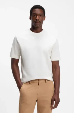 Regular-Fit T-Shirt aus Baumwoll-Jersey