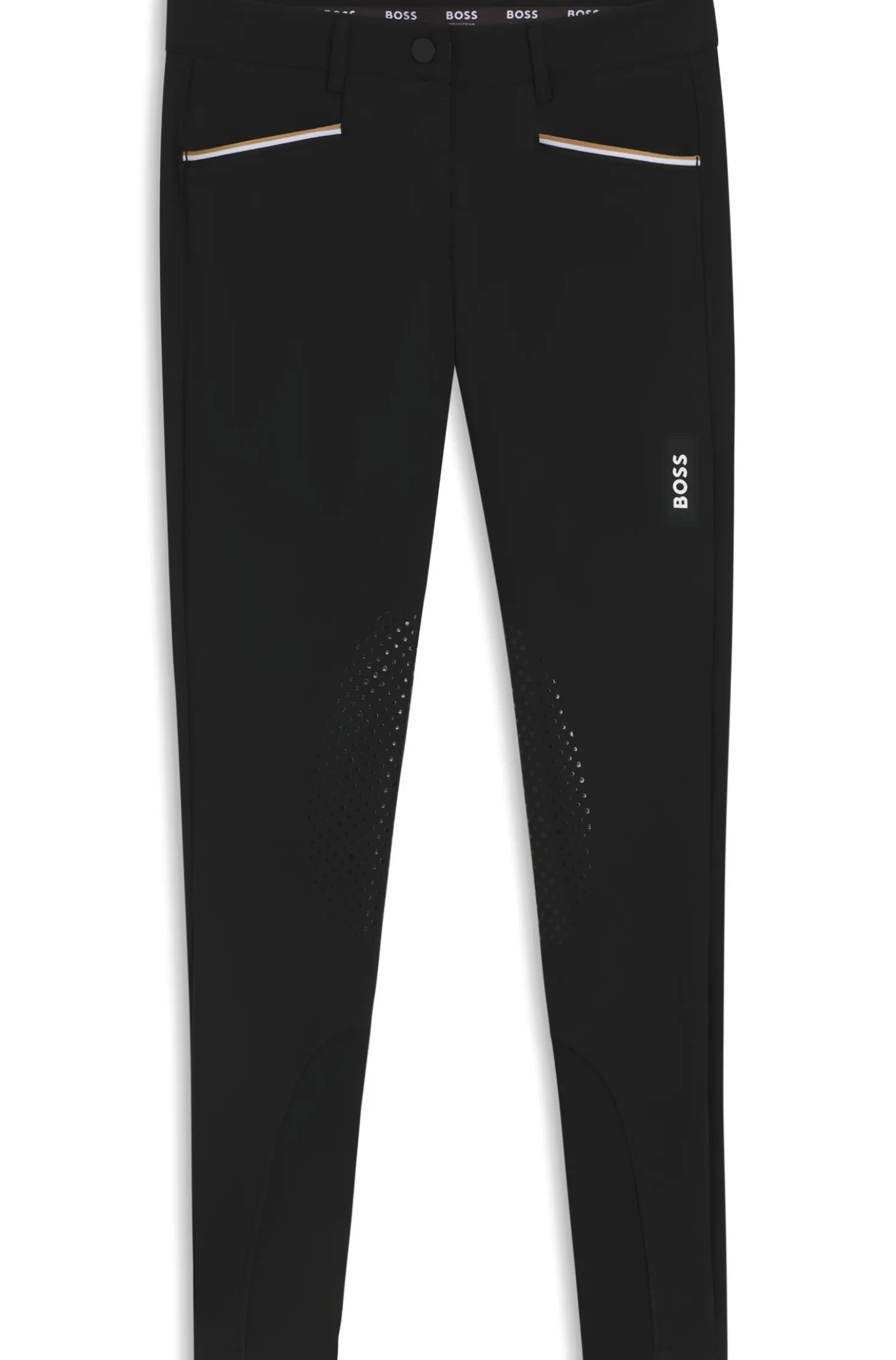 Reithose aus Power-Stretch-Gewebe mit Vollbesatz
