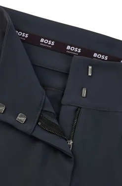 Reithose mit hohem Bund und Vollbesatz