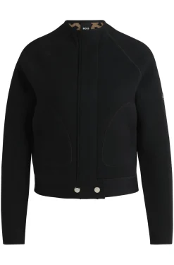 Reitsport-Cardigan mit verdecktem Verschluss