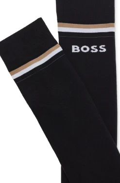 Reitsport-Socken mit Signature-Streifen und Branding
