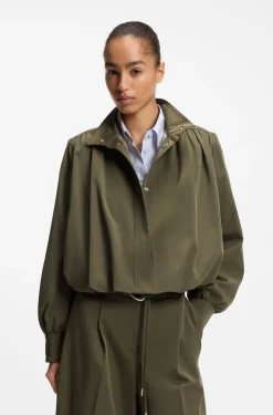 Relaxed-Fit Blazer mit Ballonsaum