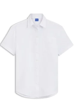 Relaxed-Fit Bluse aus Oxford-Baumwolle