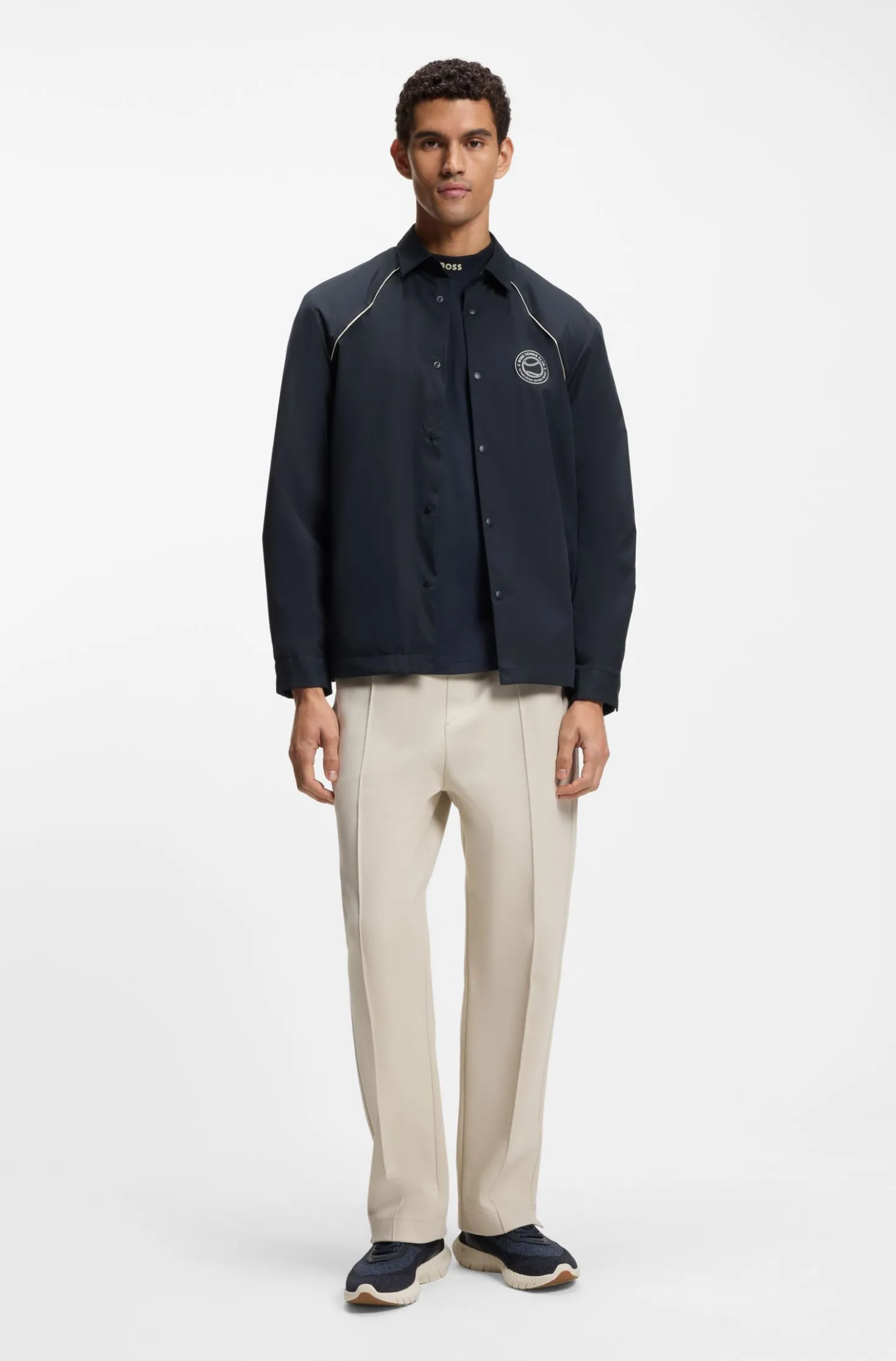 Relaxed-Fit Overshirt mit wasserabweisendem Finish
