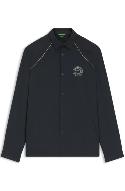 Relaxed-Fit Overshirt mit wasserabweisendem Finish