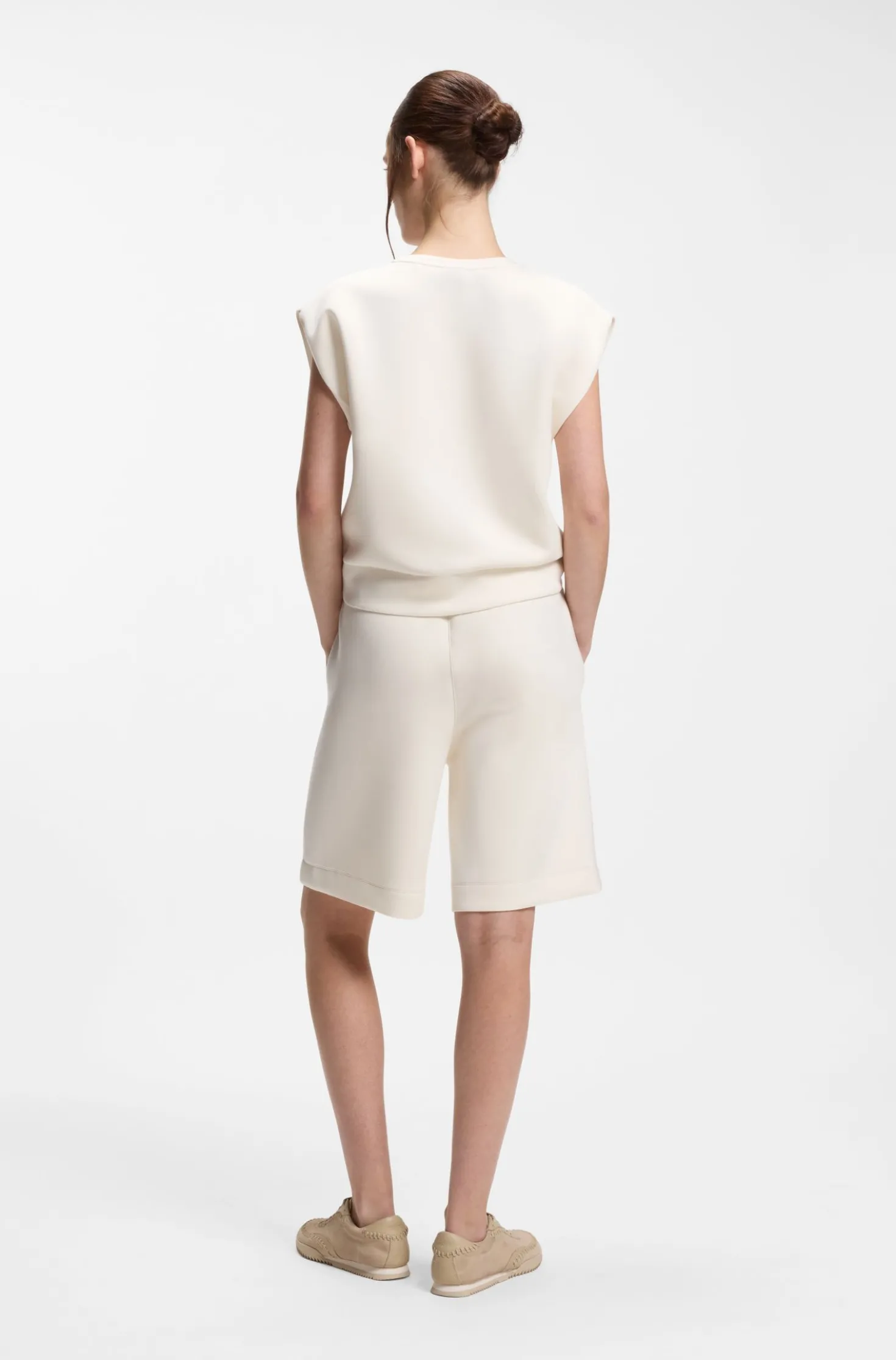 Relaxed-Fit Shorts aus Stretch-Jersey