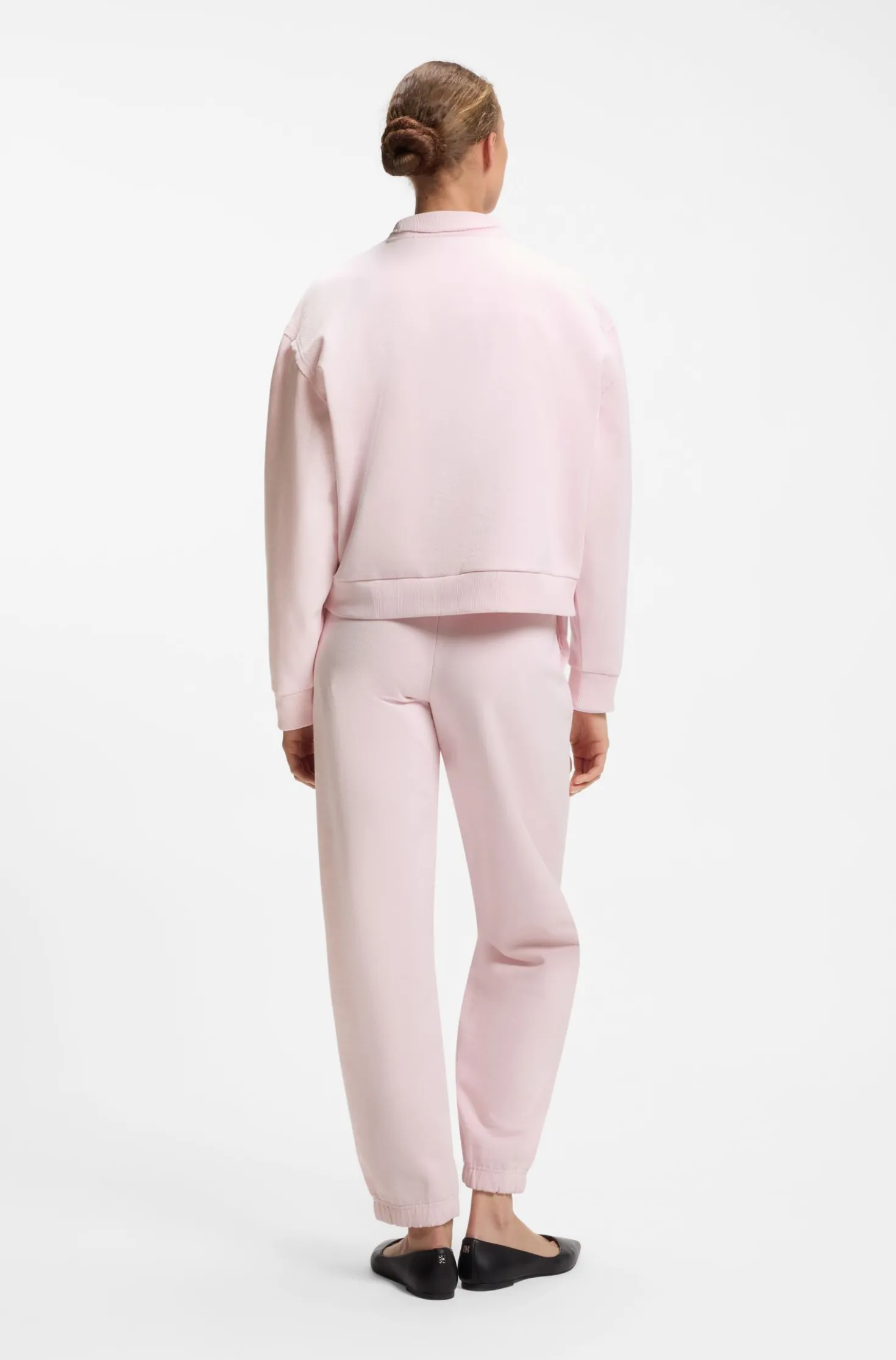 Relaxed-Fit Sweatshirt aus Baumwolle mit Logo-Stickerei