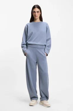 Relaxed-Fit Sweatshirt mit Logo-Stickerei