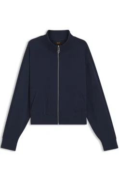 Relaxed-Fit Sweatshirt mit Paspel-Details