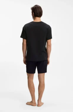 Relaxed-Fit Top mit High-Density-Logo-Print