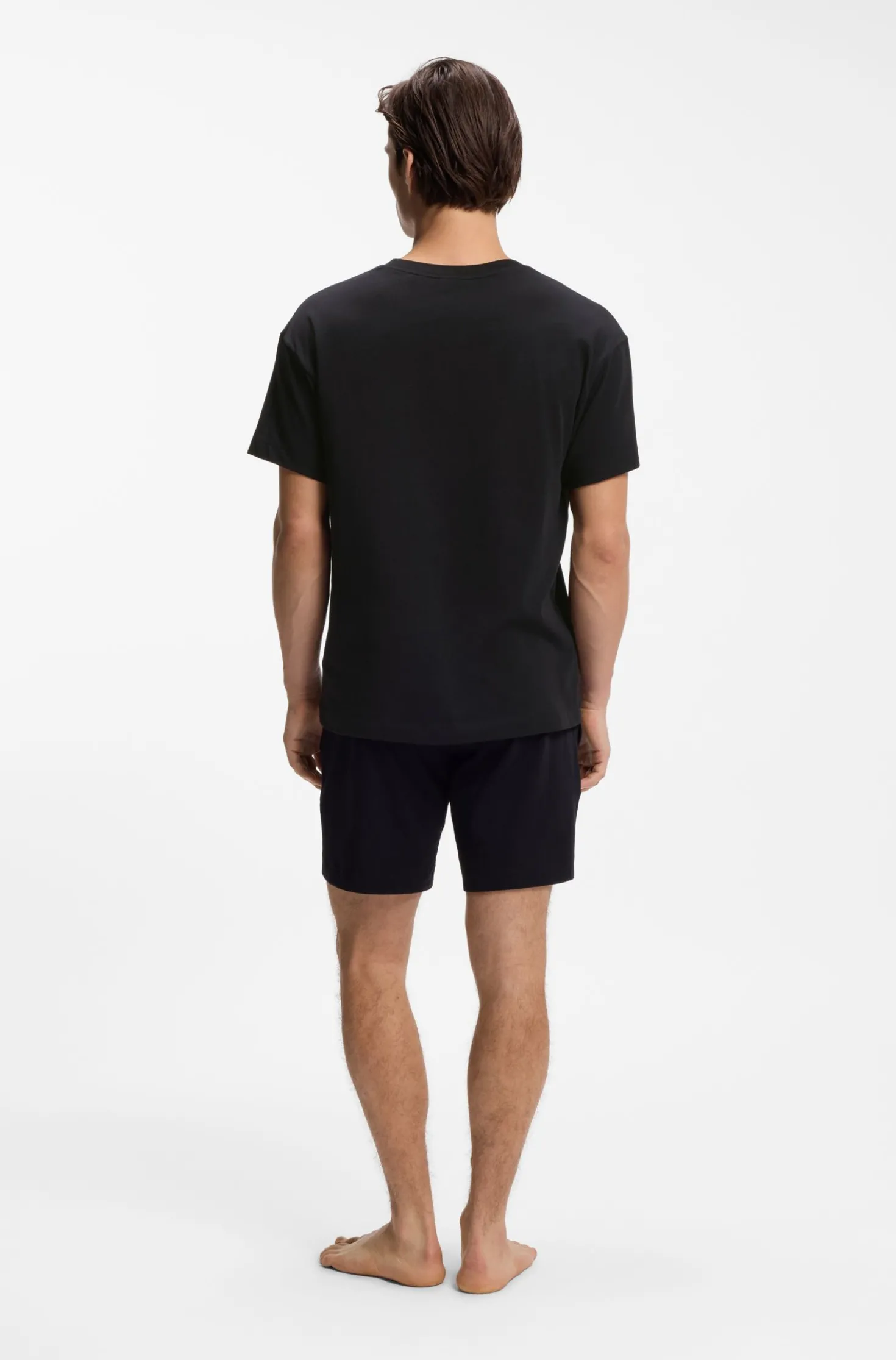 Relaxed-Fit Top mit High-Density-Logo-Print