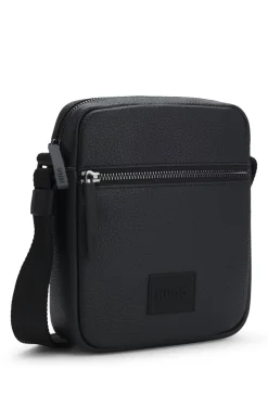 Reporter-Tasche mit Logo-Aufnäher