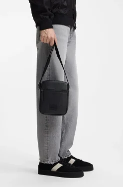 Reporter-Tasche mit Logo-Aufnäher