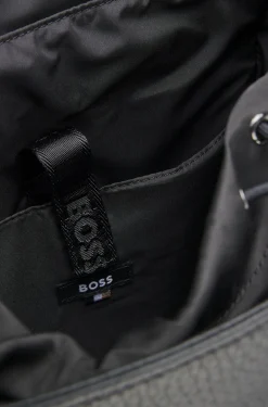 Rucksack aus italienischem Leder mit Double-B-Monogramm