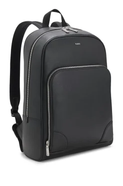 Rucksack mit silberfarbenen Details
