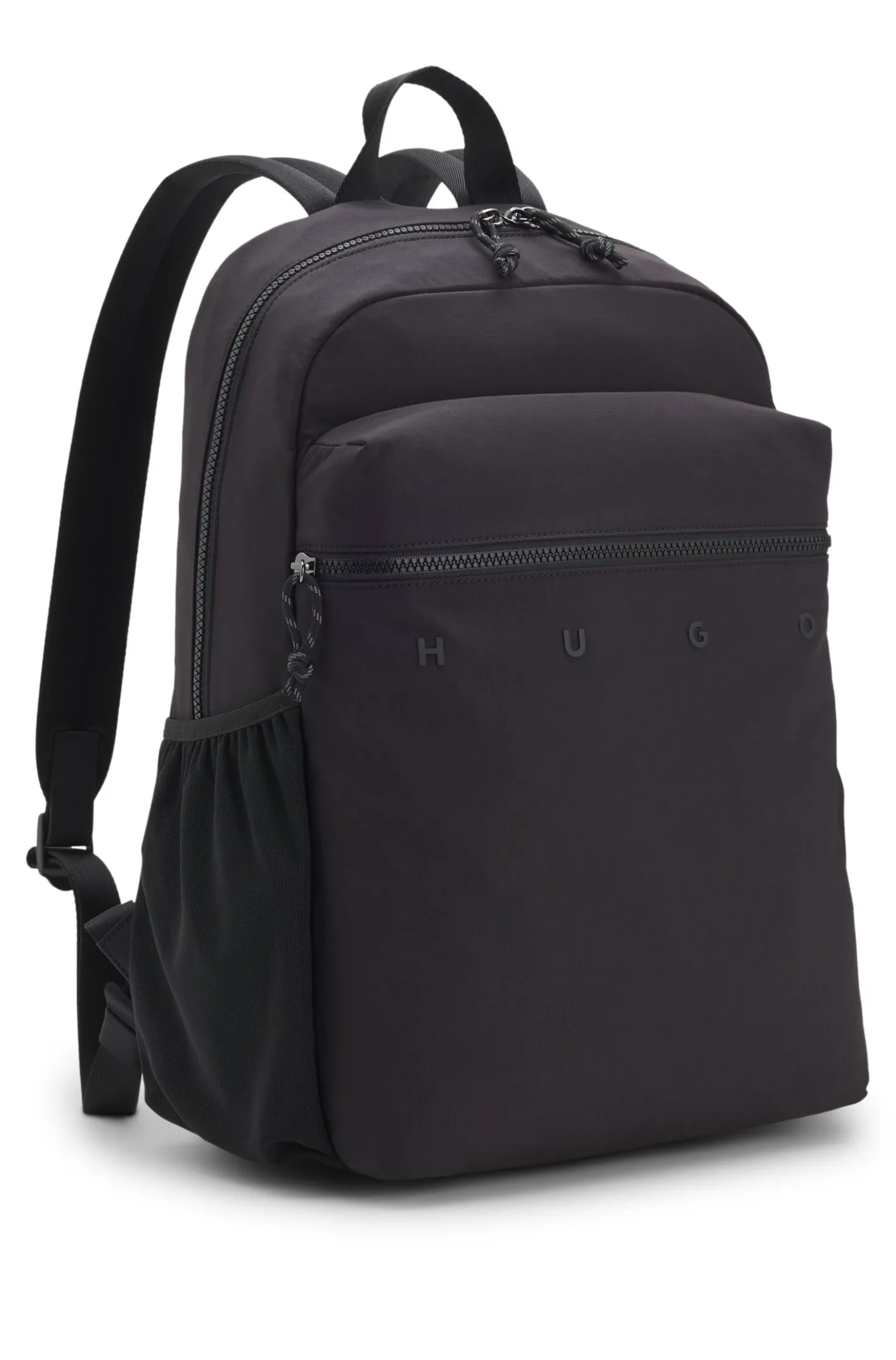 Rucksack mit weit gesetztem Logo-Detail
