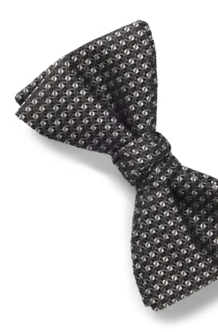 Seidenfliege mit Jacquard-Muster