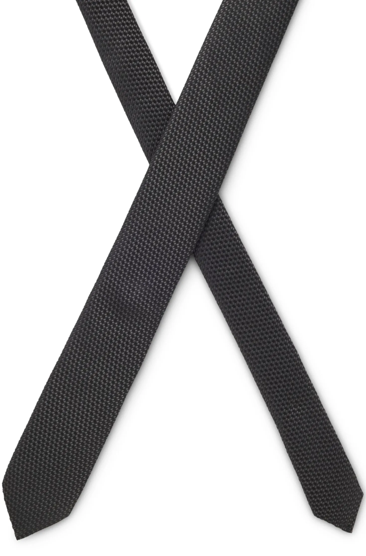 Seidenkrawatte mit Jacquard-Muster