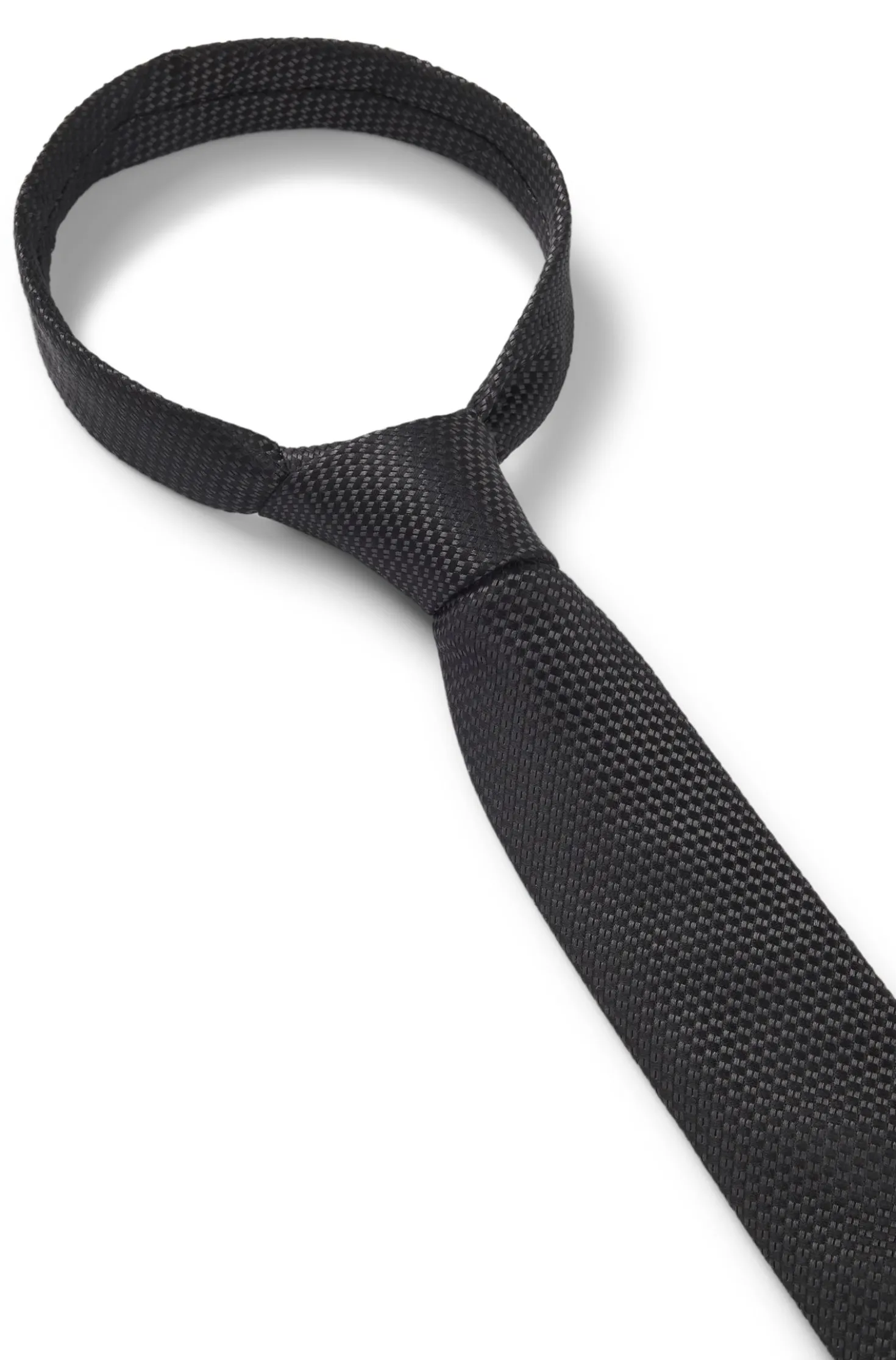 Seidenkrawatte mit Jacquard-Muster