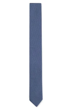 Seidenkrawatte mit Jacquard-Muster