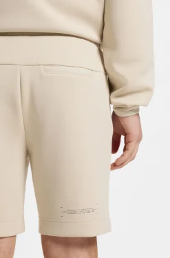 Shorts aus Baumwoll-Mix mit reflektierender Grafik