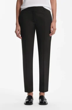Slim-Fit Cropped-Hose aus Stretch-Gewebe