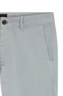 Slim-Fit Hose aus überfärbtem elastischem Satin