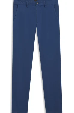 Slim-Fit Hose aus überfärbtem elastischem Satin