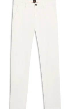 Slim-Fit Hose aus überfärbtem elastischem Satin