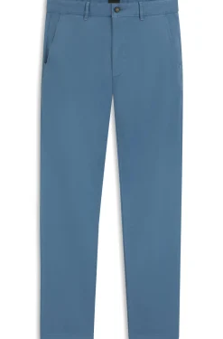 Slim-Fit Hose aus überfärbtem elastischem Satin
