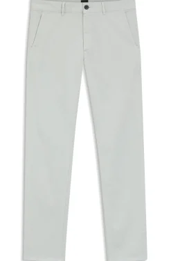 Slim-Fit Hose aus überfärbtem elastischem Satin