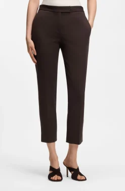 Slim-Fit Hose aus Stretch-Jersey