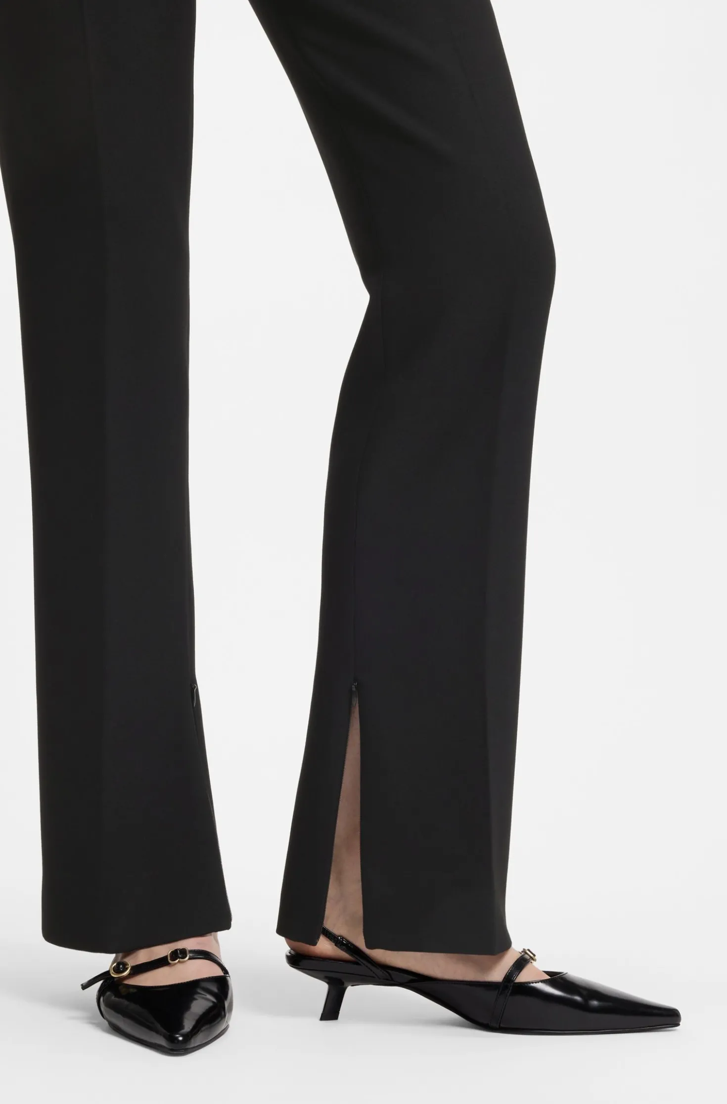 Slim-Fit Hose aus Stretch-Twill