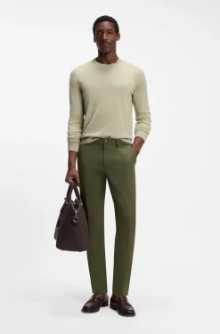 Slim-Fit Hose aus Vier-Wege-Stretch-Gewebe