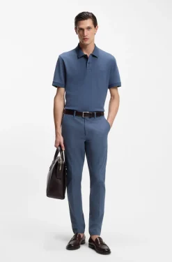 Slim-Fit Hose aus Vier-Wege-Stretch-Gewebe