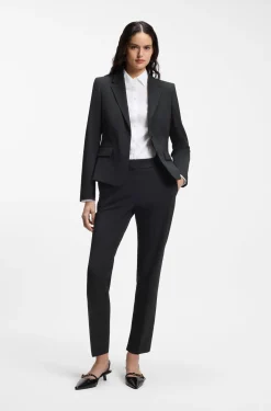 Slim-Fit Hose in Cropped-Länge