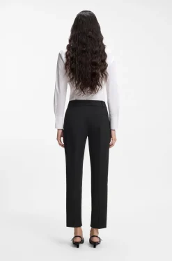 Slim-Fit Hose in Cropped-Länge