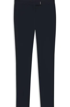 Slim-Fit Hose mit geschlitztem Saum