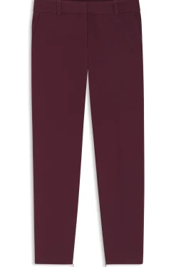 Slim-Fit Hose mit Reißverschluss am Saum