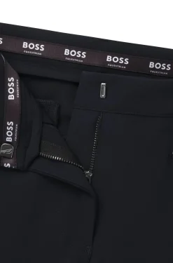 Slim-Fit Reithose mit Kniebesatz