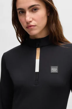 Slim-Fit Reitsport-Trainingsshirt aus Super-Stretch-Gewebe