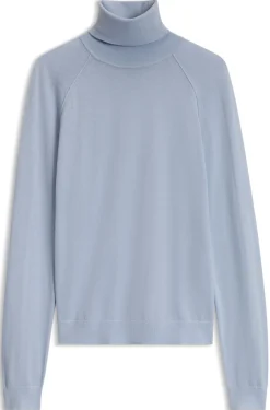 Slim-Fit Rollkragenpullover aus extrafeiner Merinowolle