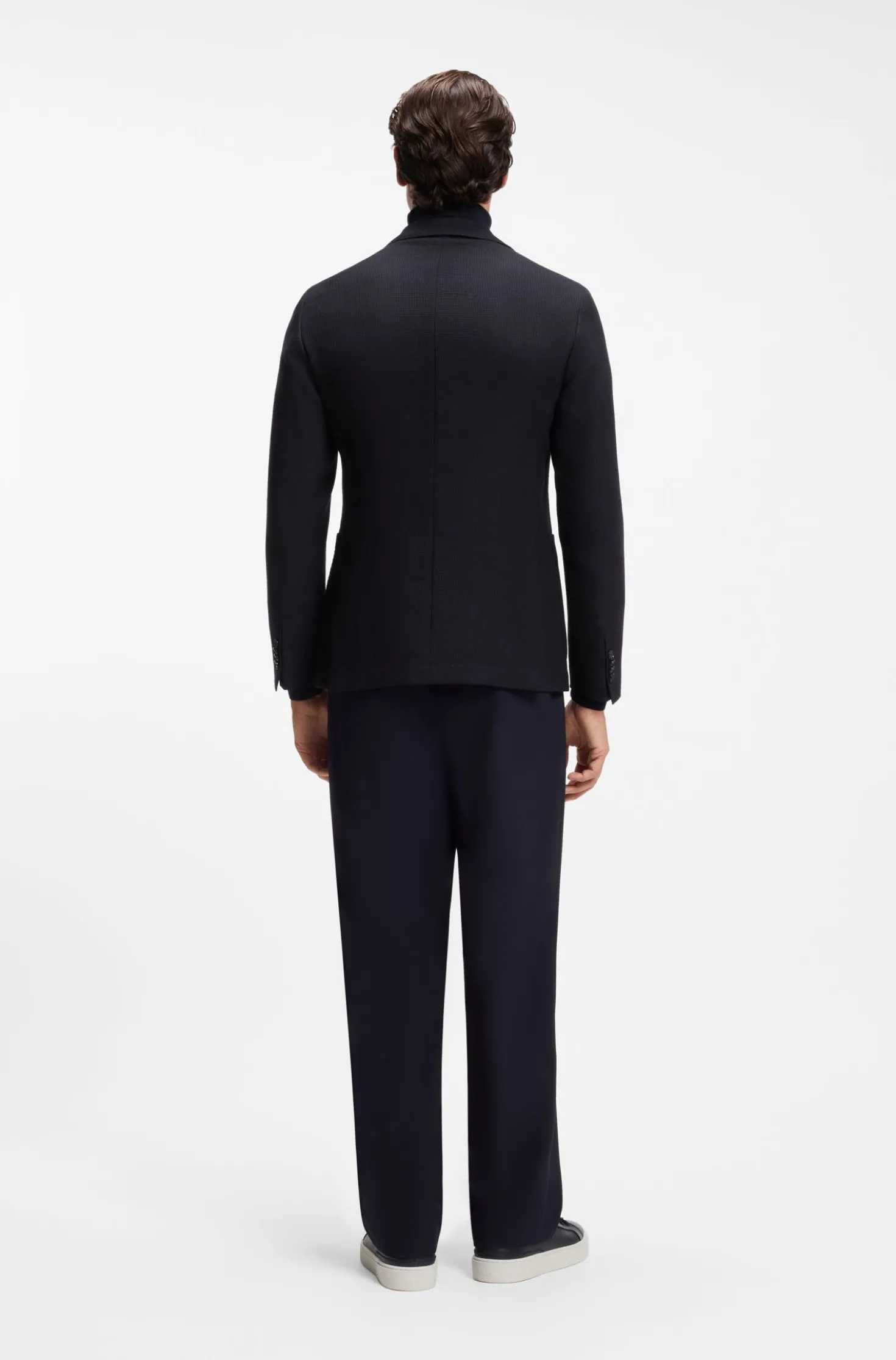 Slim-Fit Sakko aus Schurwolle
