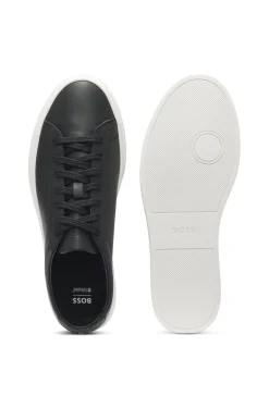 Sneakers aus Leder mit Cupsohle und gesticktem Signature-Streifen
