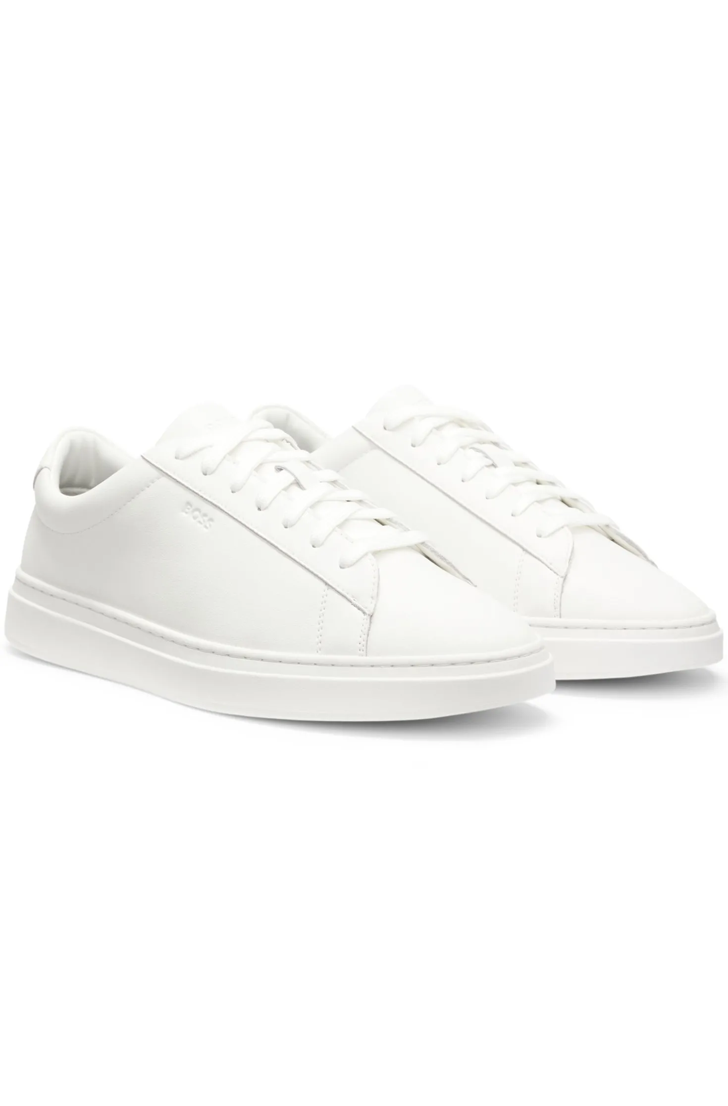 Sneakers aus Leder mit Cupsohle und gesticktem Signature-Streifen