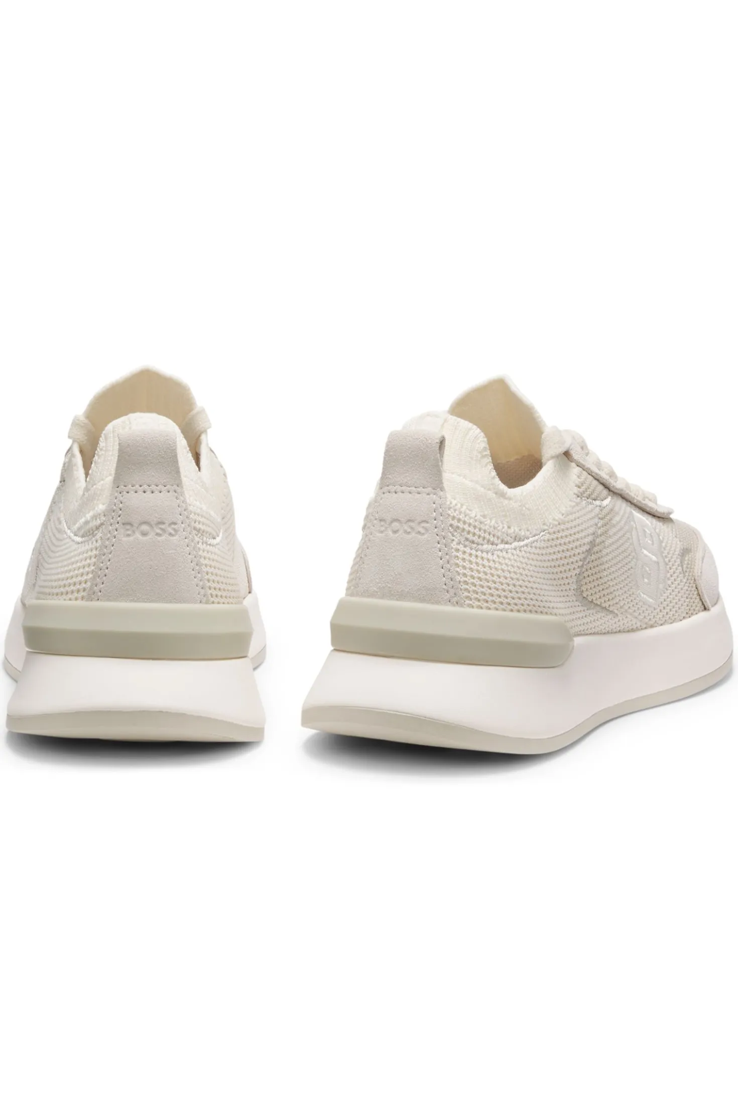 Sneakers aus Strick mit Double-B-Monogramm