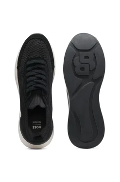 Sneakers aus Strick mit Double-B-Monogramm