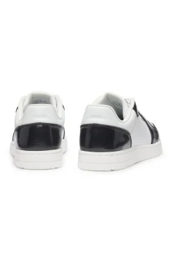 Sneakers im Colour-Block-Design mit Logo-Details