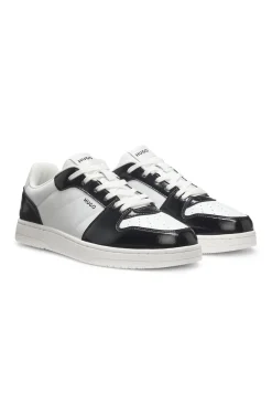 Sneakers im Colour-Block-Design mit Logo-Details